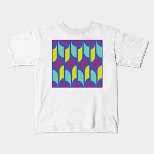 Abstract shapes pattern 02 Kids T-Shirt